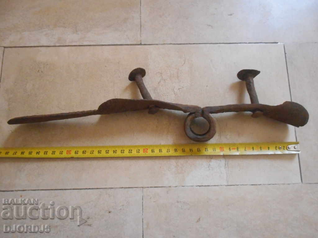 Delivery of Old wrought iron wagon Delivery of Old wrought iron wagon