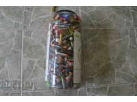 BATTERY CONTAINER FULL OF BATTERIES-7 KILS SCRAP