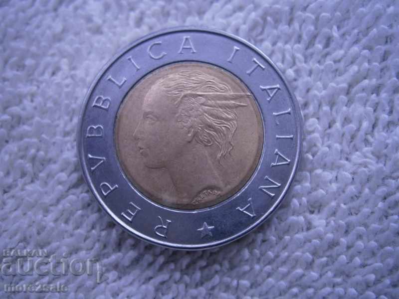 500 LEI 1993 ITALY - CURRENCY - JUBILEE - BIMETAL with price 2.00 BGN | € 1.02 500 LEI 1993 ITALY - CURRENCY - JUBILEE - BIMETAL with price 2.00 BGN | € 1.02