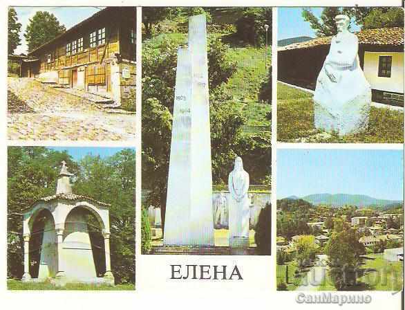 Hartă Bulgaria Elena 1 *