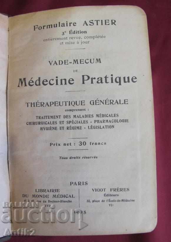 Auction  1925 Medical Book Paris