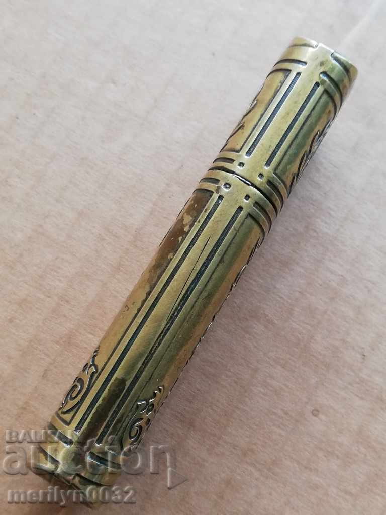 Auction Russian Gold Brass Brass Box Bracelet Case Auction Russian Gold Brass Brass Box Bracelet Case