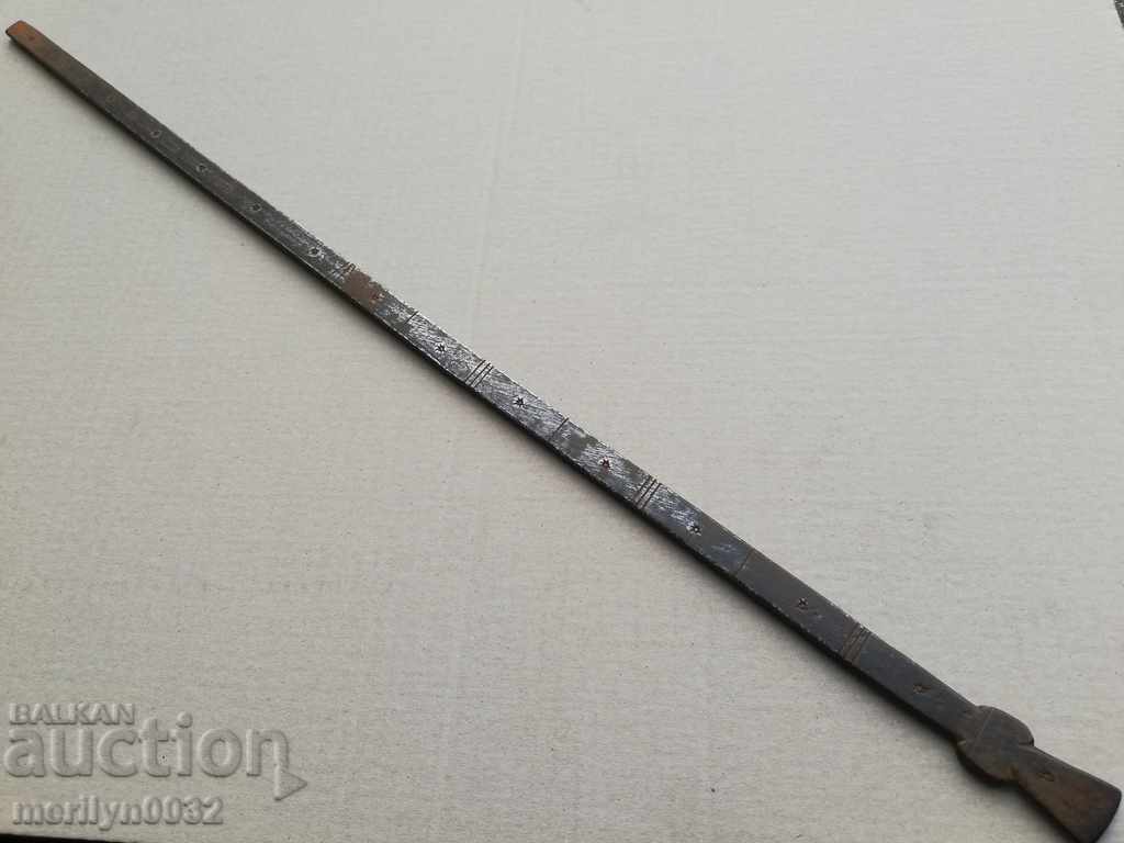 Forged armchair 1865 yr forged iron, fabric measure, measure - 6 Forged armchair 1865 yr forged iron, fabric measure, measure - 6