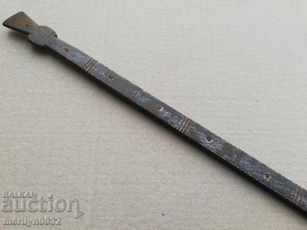 Forged armchair 1865 yr forged iron, fabric measure, measure - 7 Forged armchair 1865 yr forged iron, fabric measure, measure - 7