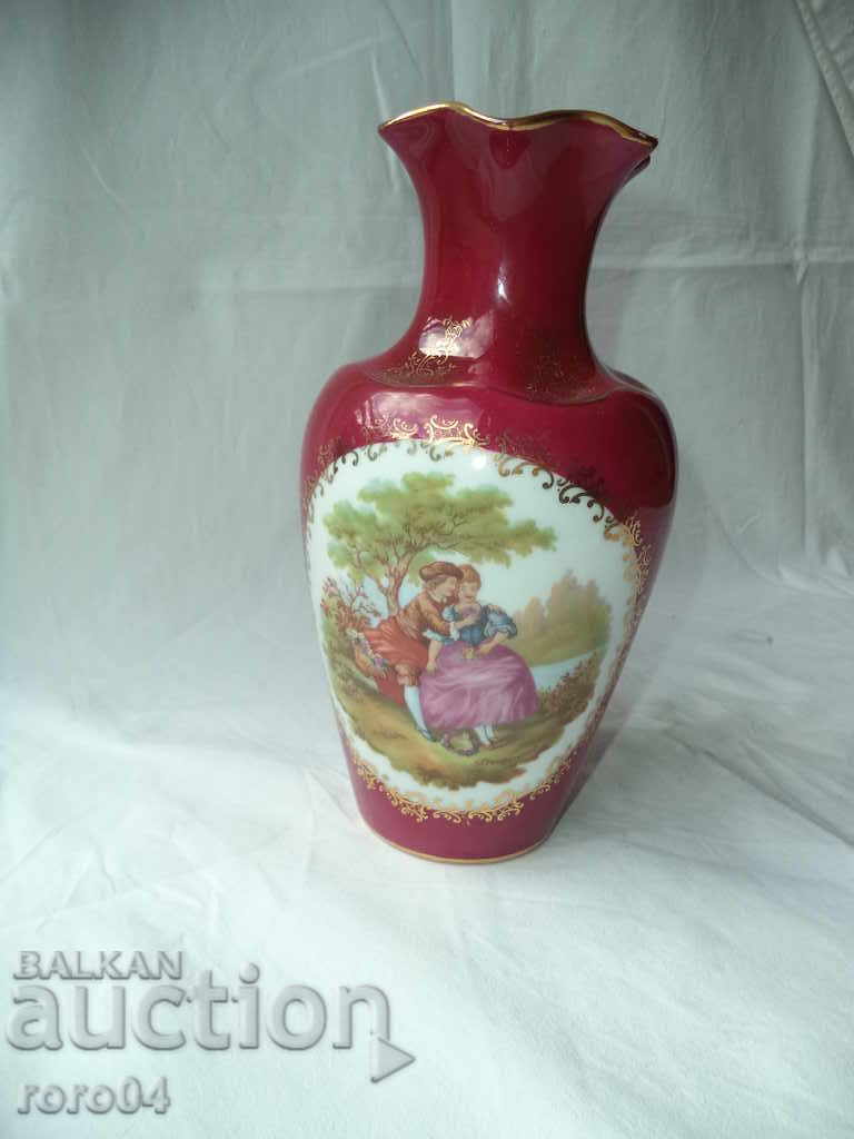 LIMOGES - FRAGONARD - VASA - PORCELAIN - PERFECT with price € 79.99 | 156.45 BGN