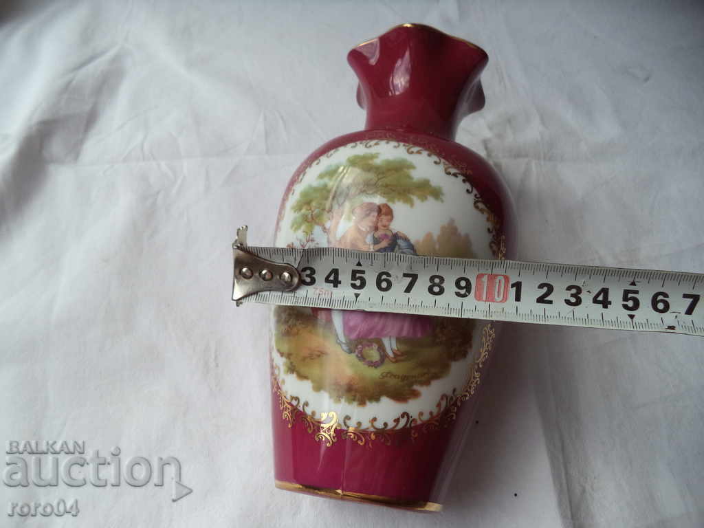 LIMOGES - FRAGONARD - VASA - PORCELAIN - PERFECT - 7