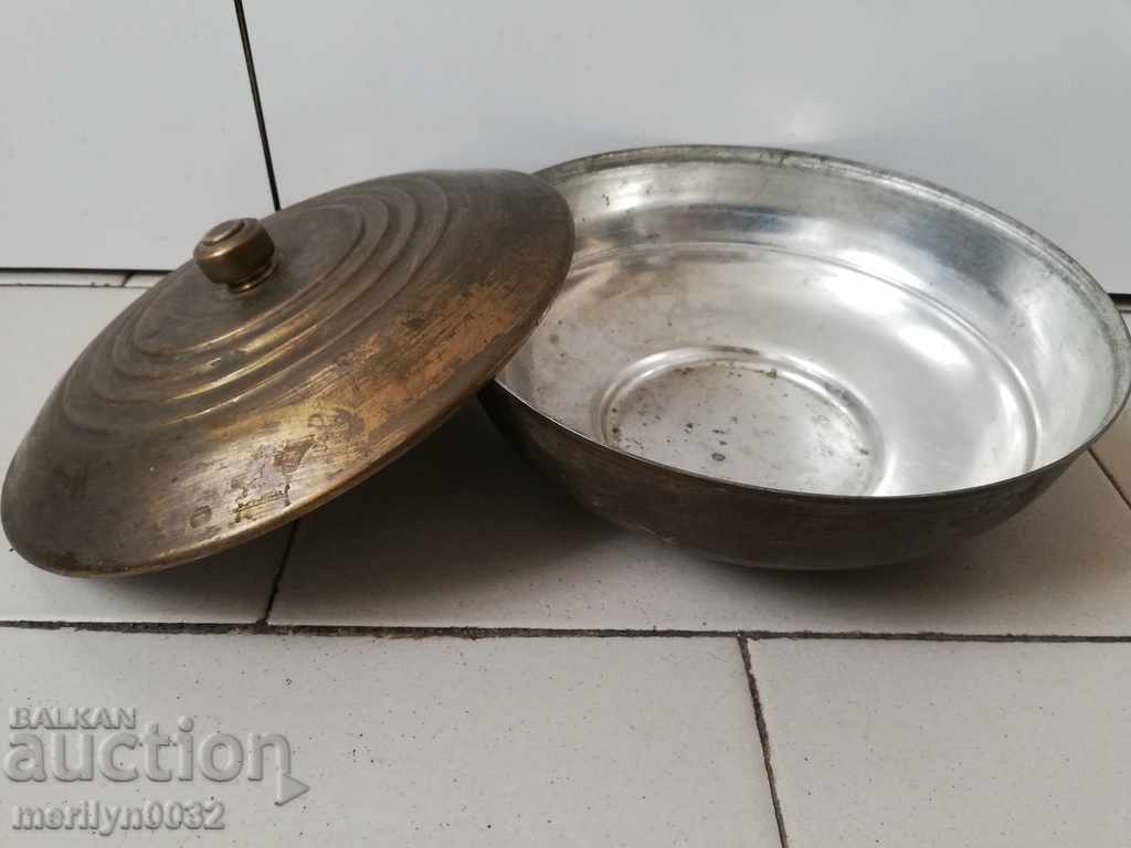 Delivery of Tinned Sahan lid brass basin basin basin Delivery of Tinned Sahan lid brass basin basin basin