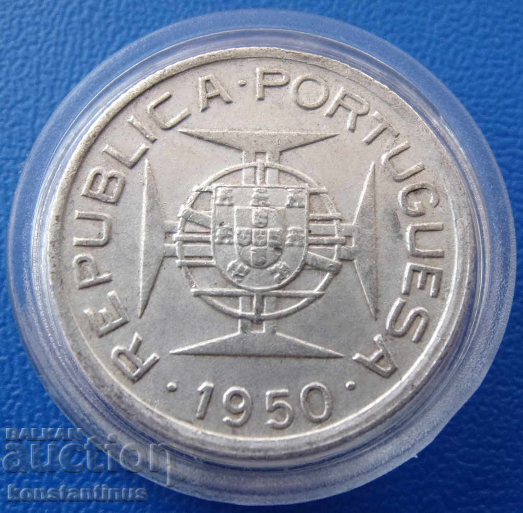 Columbia Mozambic 2½ Escudo 1950 Silver Rare cu preț € 8.69 | 17.00 BGN