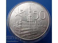 Belgium 500 Francs 1958 Silver Rare