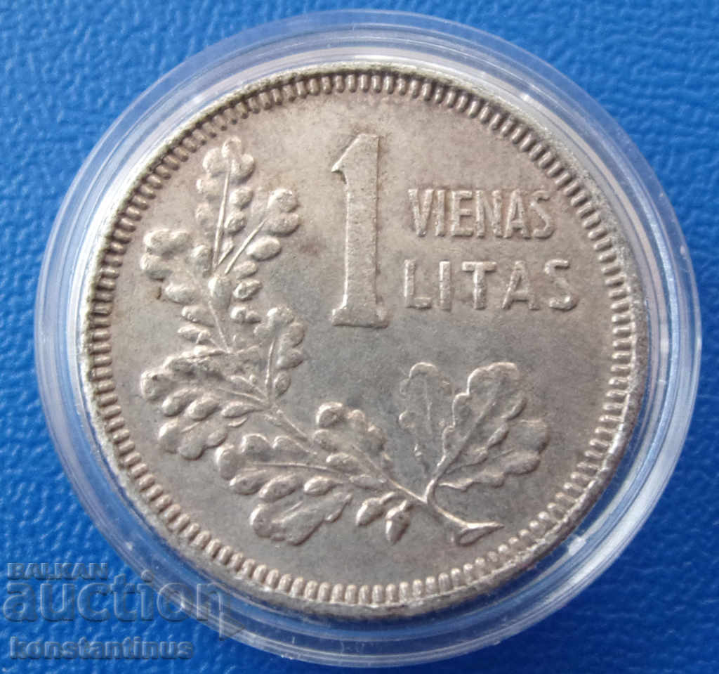 Lituania 1 Litas 1925 Argint Rare (1) cu preț € 10.23 | 20.01 BGN