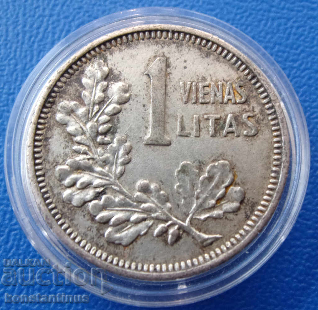 Lituania 1 Litas 1925 Argint Rare (3) cu preț € 11.25 | 22.00 BGN