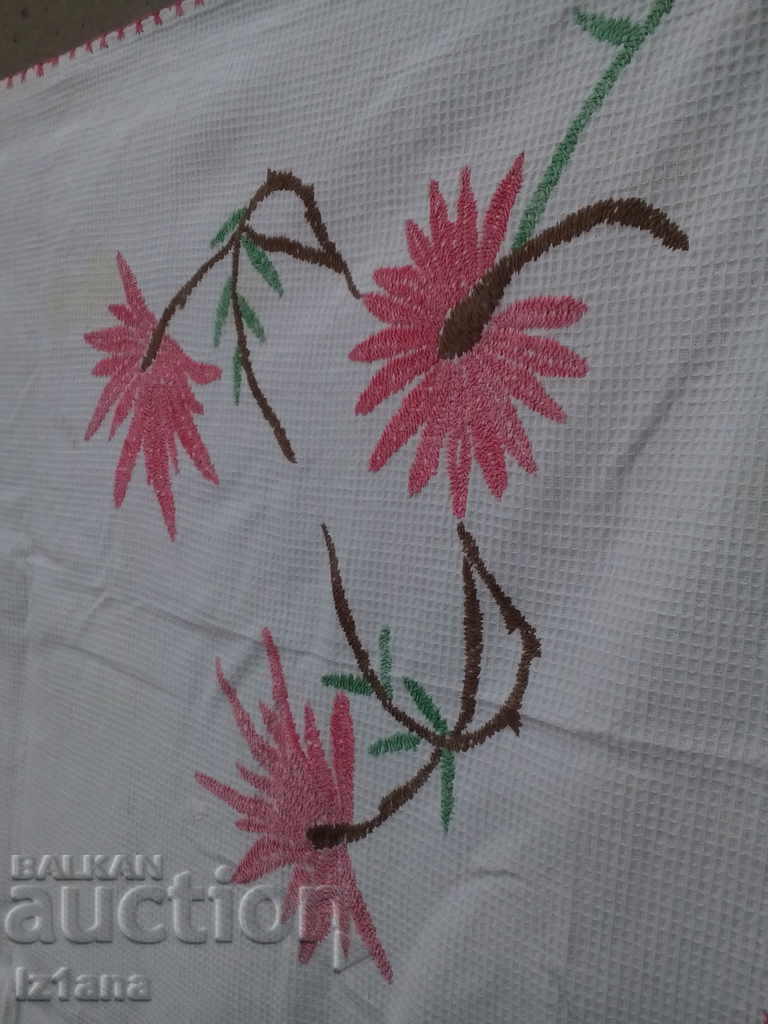Old embroidered tablecloth - 5 Old embroidered tablecloth - 5
