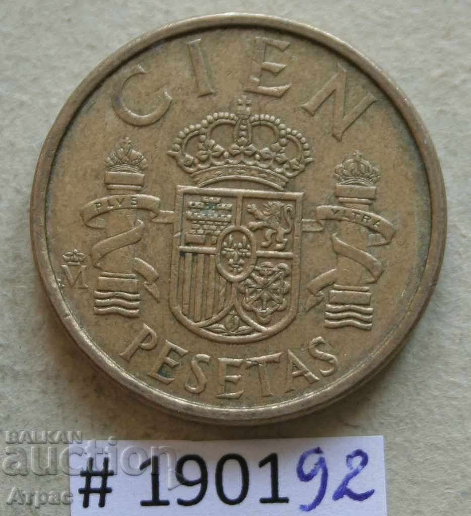 100 pesetas 1986 Spain