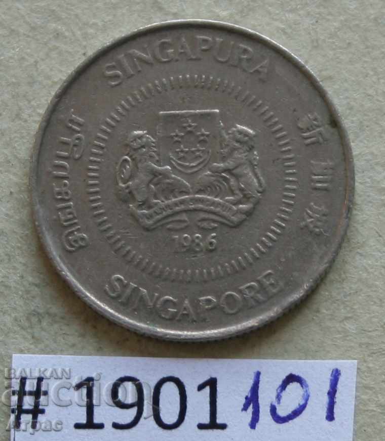 10 σεντς 1986 Σιγκαπούρη με τιμή € 0.26 | 0.51 BGN