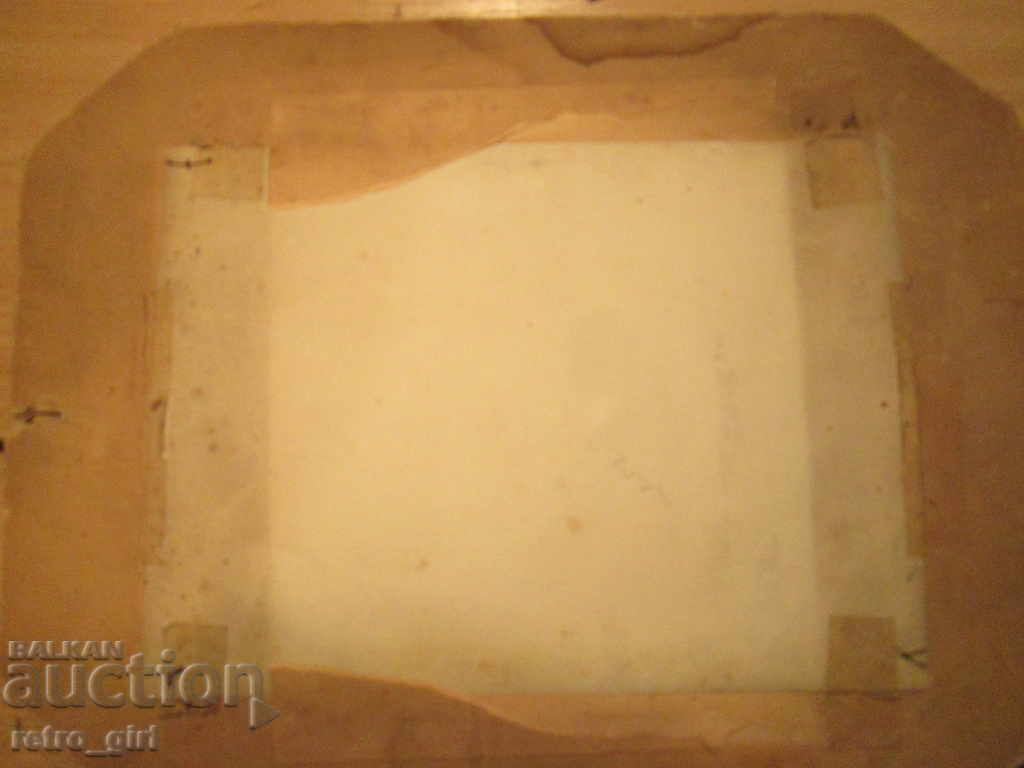 Auction Sell an old picture - cardboard. Auction Sell an old picture - cardboard.
