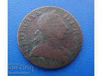 Marea Britanie George III 1 Penny 1777 Rare