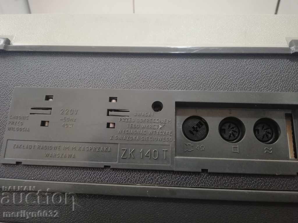 UNITRA tape recorder from the 60s Poland - 5 UNITRA tape recorder from the 60s Poland - 5