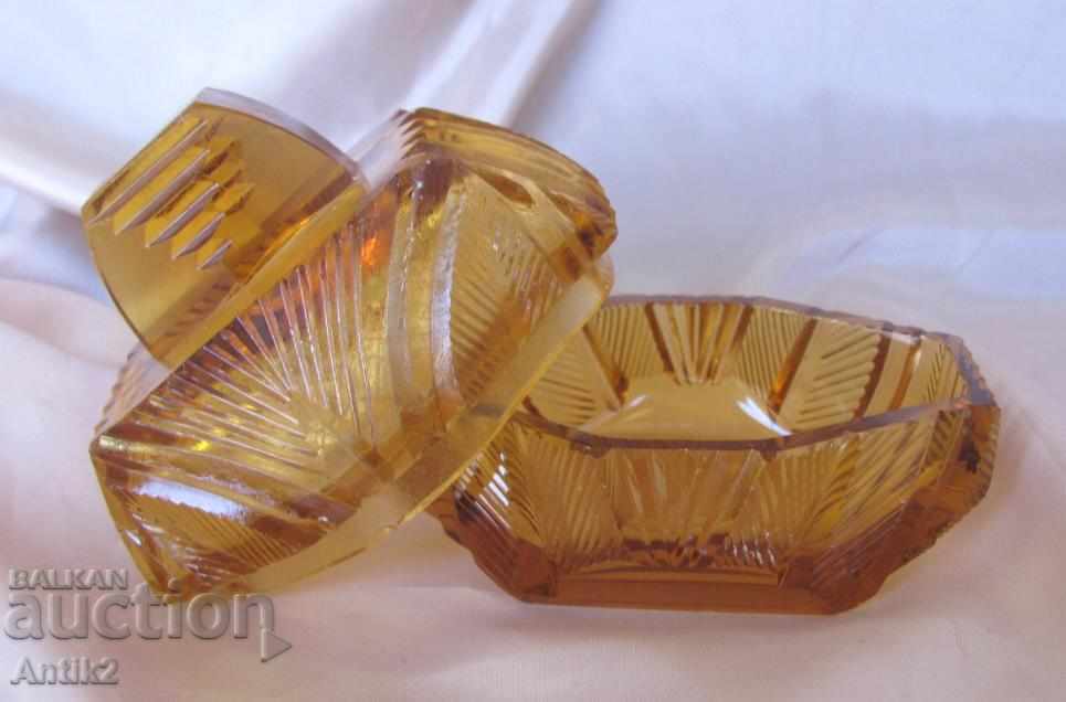 30 Crystal Glass Cosmetic Box Germany with price 65.00 BGN | € 33.23 30 Crystal Glass Cosmetic Box Germany with price 65.00 BGN | € 33.23