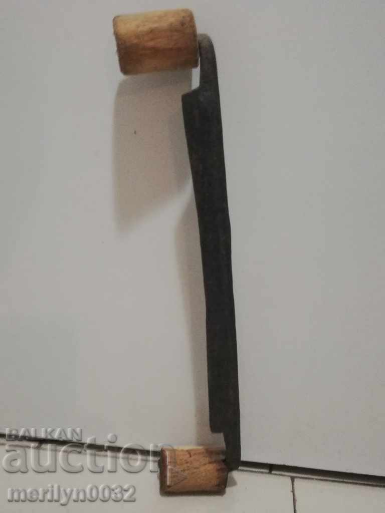 Old hand wrought iron tool with price 38.00 BGN | € 19.43 Old hand wrought iron tool with price 38.00 BGN | € 19.43