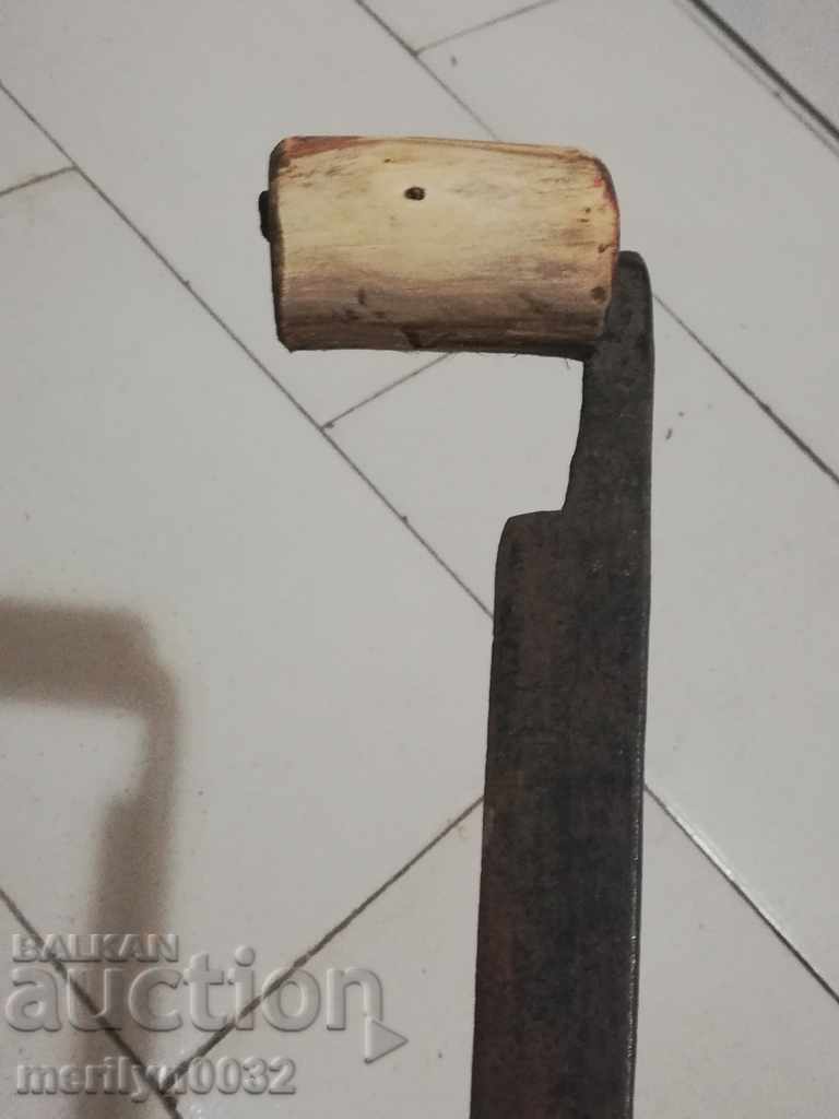 Old hand wrought iron tool - 5 Old hand wrought iron tool - 5