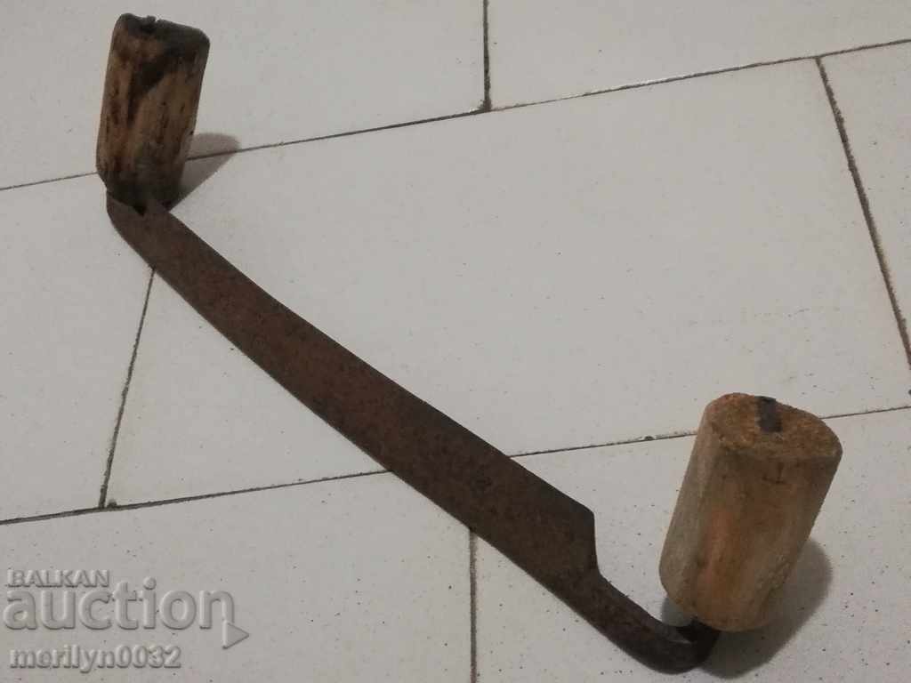 Old hand wrought iron tool - 7 Old hand wrought iron tool - 7