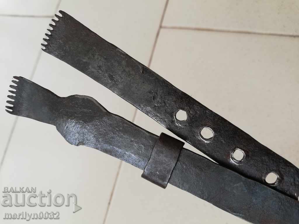 Delivery of Old wrought yardstick, wrought iron, cloth yardstick, measure Delivery of Old wrought yardstick, wrought iron, cloth yardstick, measure