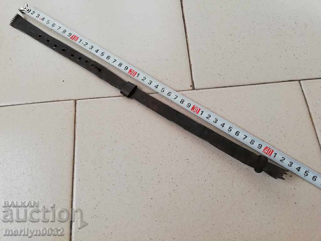 Old wrought yardstick, wrought iron, cloth yardstick, measure with price 48.00 BGN | € 24.54