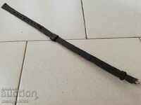 Old wrought yardstick, wrought iron, cloth yardstick, measure