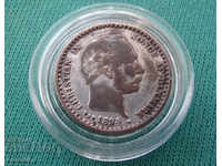 Denmark 10 Pole 1894 Silver Rare