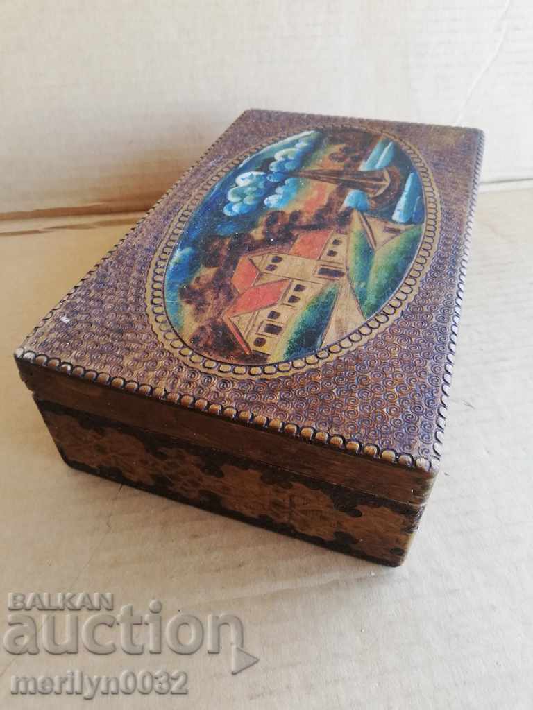 Auction  Box for barber accessories, Kingdom of Bulgaria