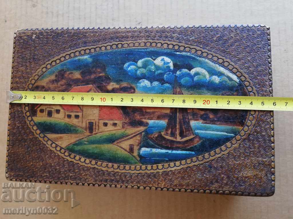 Delivery of Box for barber accessories, Kingdom of Bulgaria