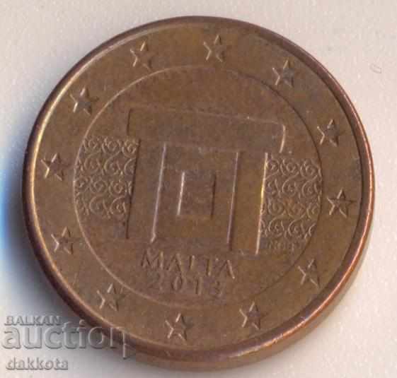 Malta 5 euro cents 2013