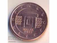 Malta 5 euro cents 2015, rare