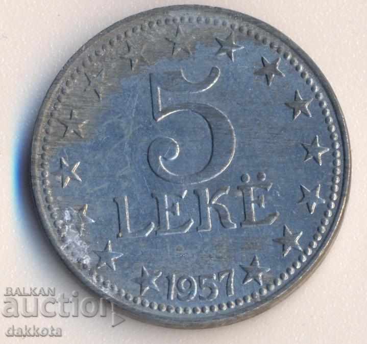 Αλβανία, 5 Ιανουαρίου 1957 με τιμή 7.00 BGN | € 3.58 Αλβανία, 5 Ιανουαρίου 1957 με τιμή 7.00 BGN | € 3.58