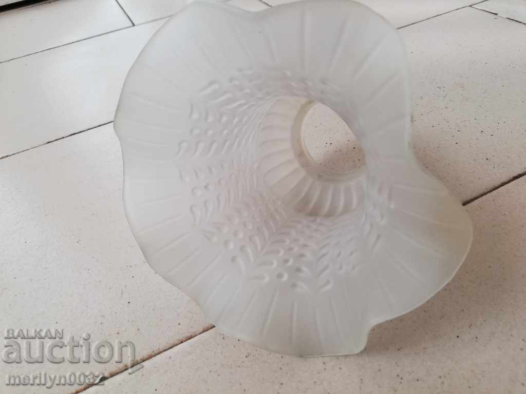 Old glass shade, lamp, lamp, chandelier lantern with price 29.00 BGN | € 14.83