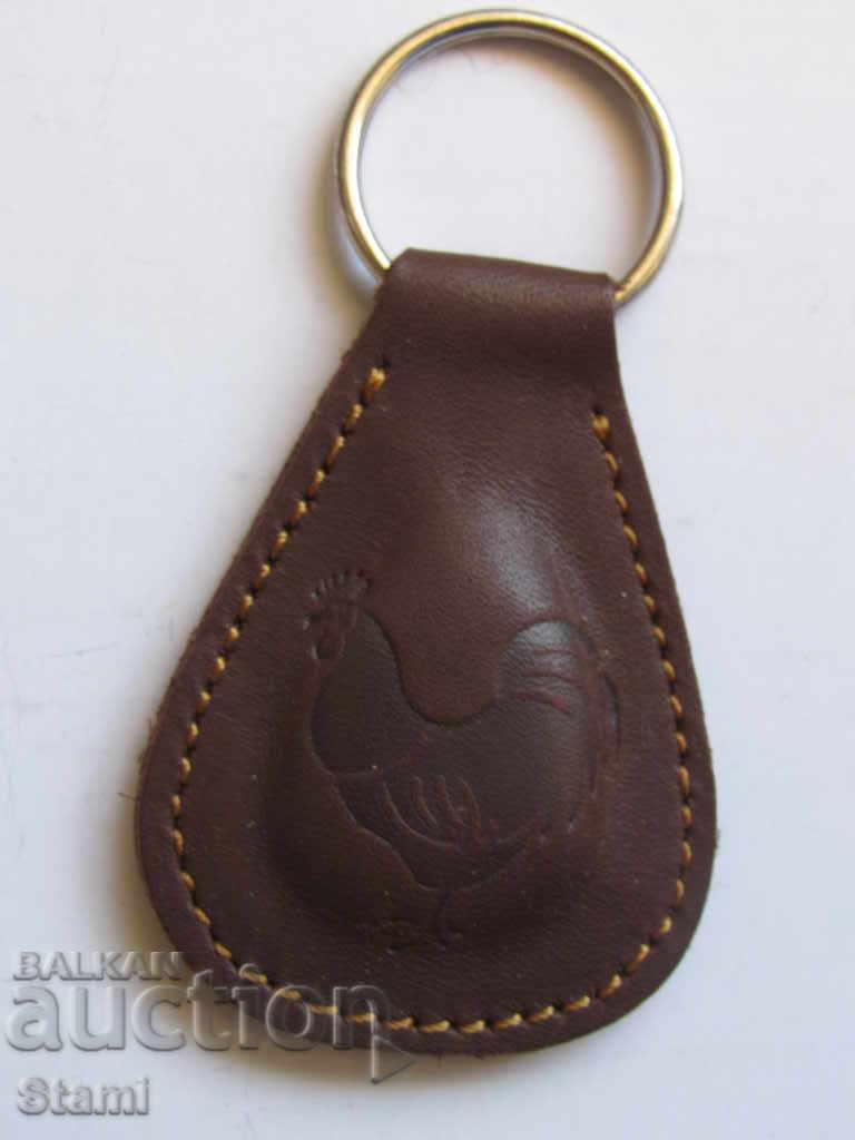Auction Genuine leather key chain from Mongolia-32 series Auction Genuine leather key chain from Mongolia-32 series
