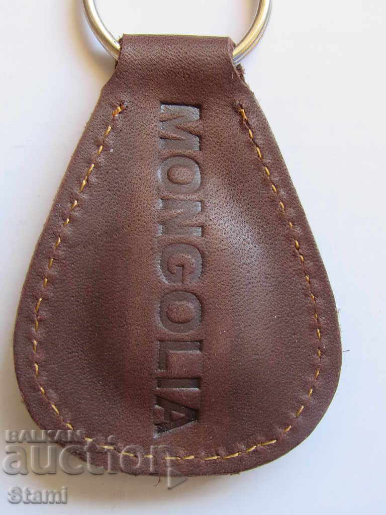 Genuine leather key chain from Mongolia-32 series - 5 Genuine leather key chain from Mongolia-32 series - 5