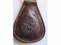Genuine leather key chain from Mongolia-33 series