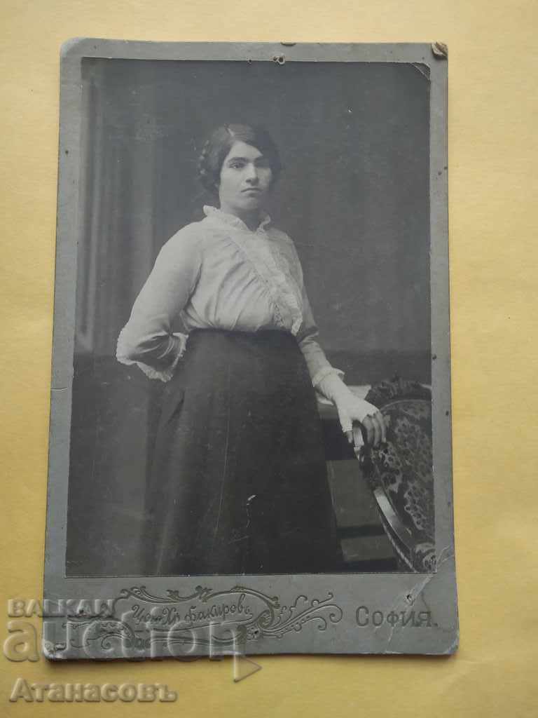 Fotografie de fotografie din carton Tsocho Fakirov 1904
