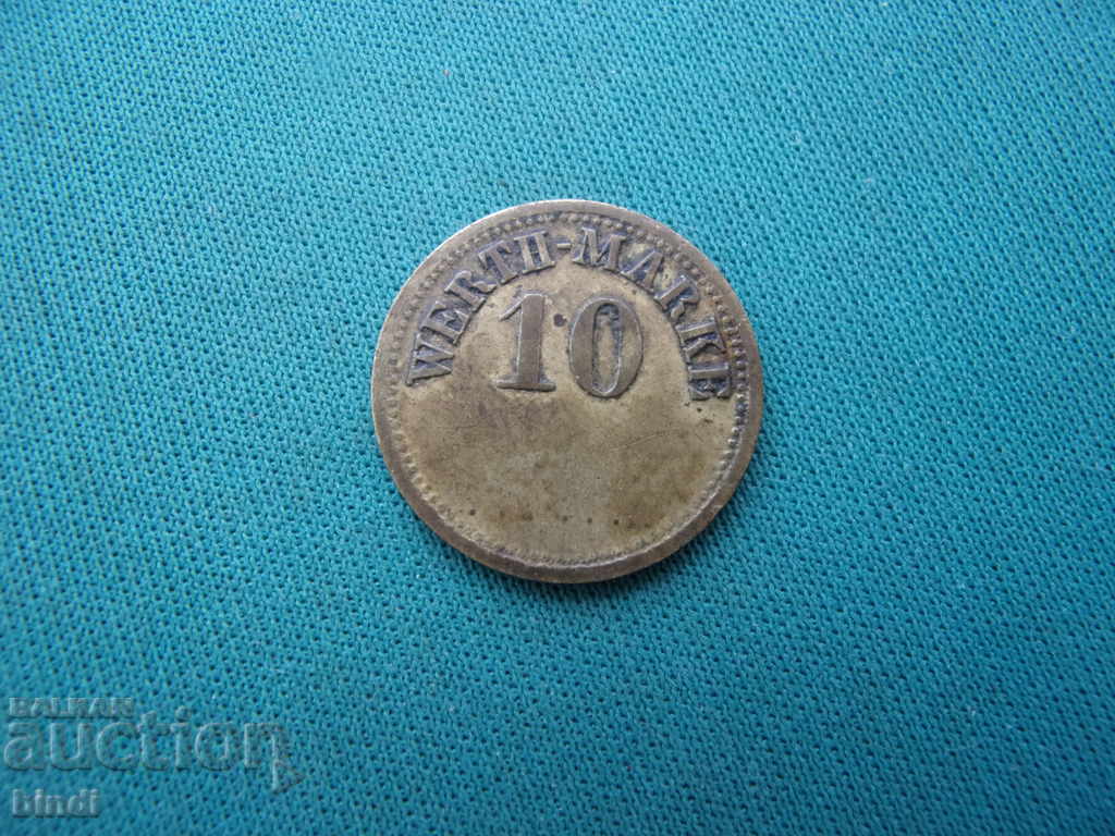 Germania 10 Mark XIX Century Rare