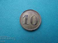 Germany 10 Mark XIX Century Rare