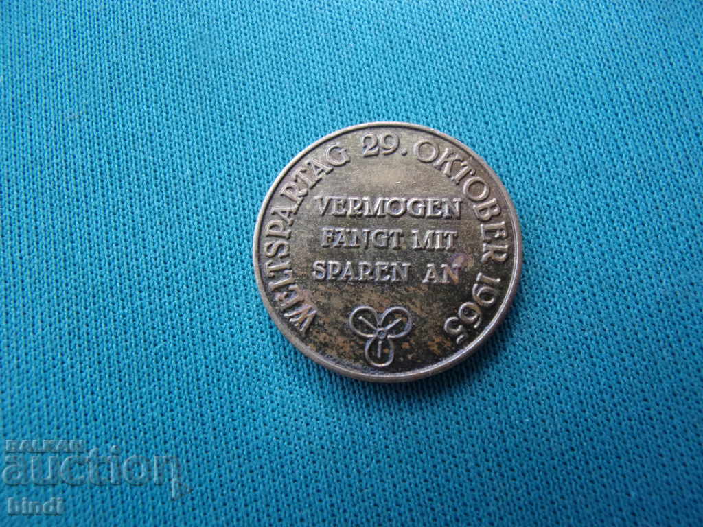 Германия  Жетон  1965  Rare с цена € 3.58 | 7.00 лв.