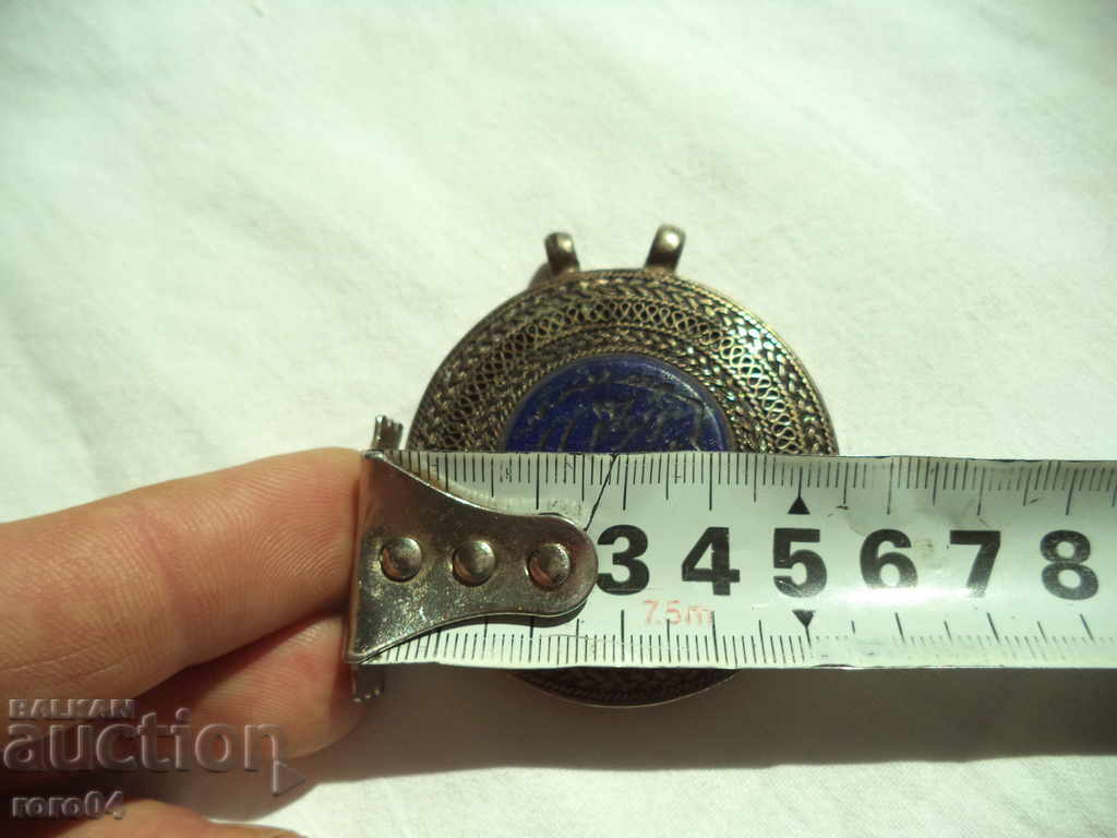 OTTOMAN MEDALLION - AMULET - LAPIS LAZULI - 6