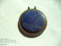 OTTOMAN MEDALLION - AMULET - LAPIS LAZULI