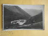 Carte poștală 1937 Gyueshevo village Kyustendil Mănăstirea Lilia Bouhleva