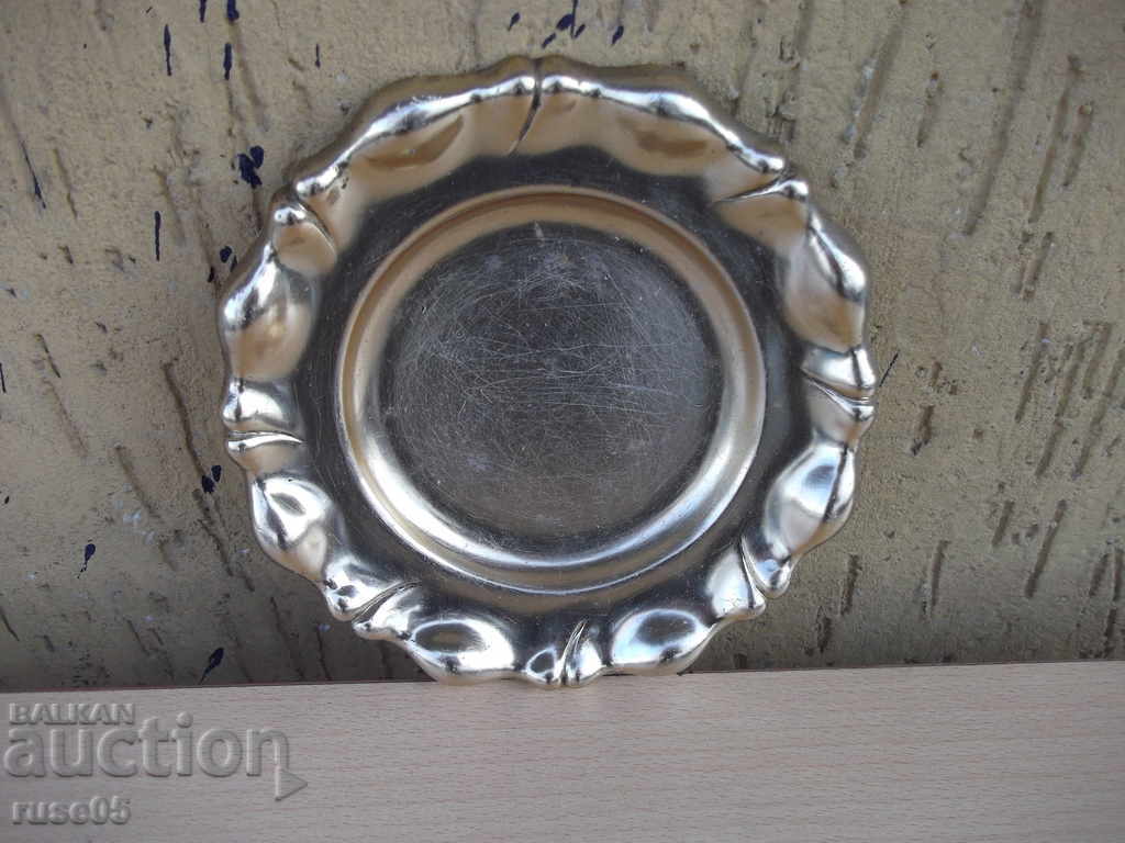 Gold-plated white metal plate - 119 g - 5 Gold-plated white metal plate - 119 g - 5