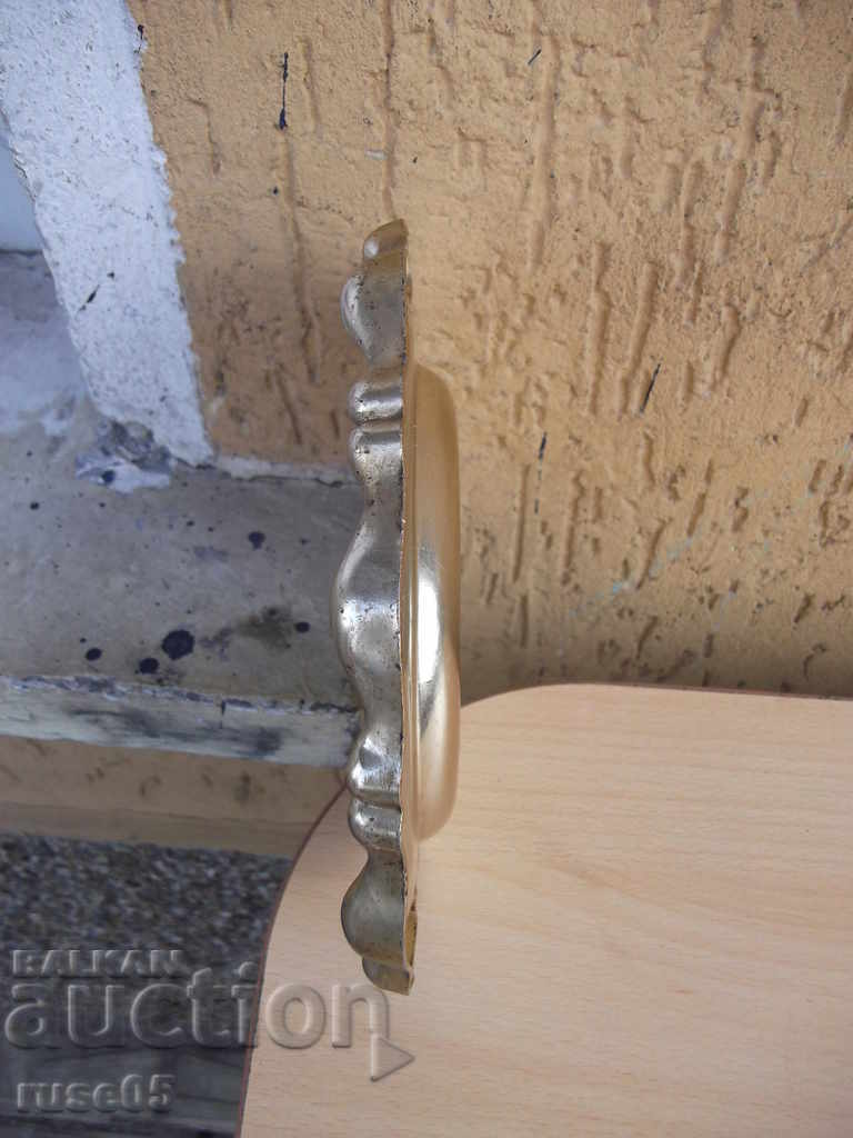 Gold-plated white metal plate - 119 g - 7 Gold-plated white metal plate - 119 g - 7