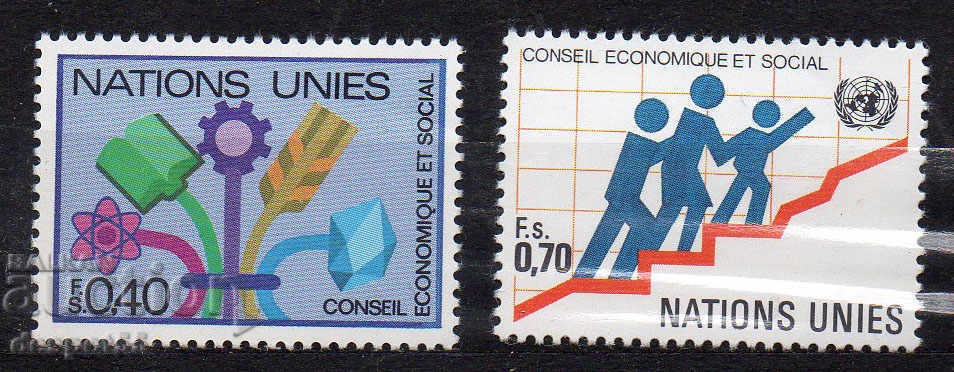 1980. ONU - Geneva. Consiliul Economic și Social al ONU.