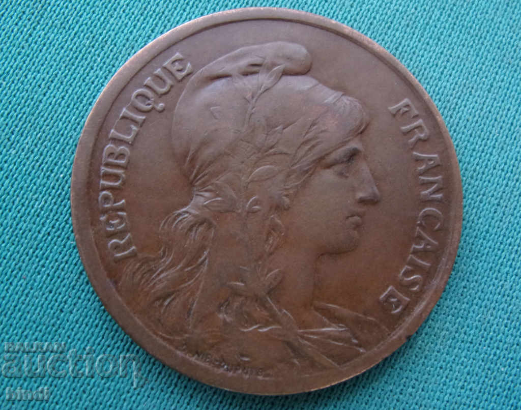 Франция  10  Сантим  1916   Rare с цена € 5.62 | 10.99 лв.