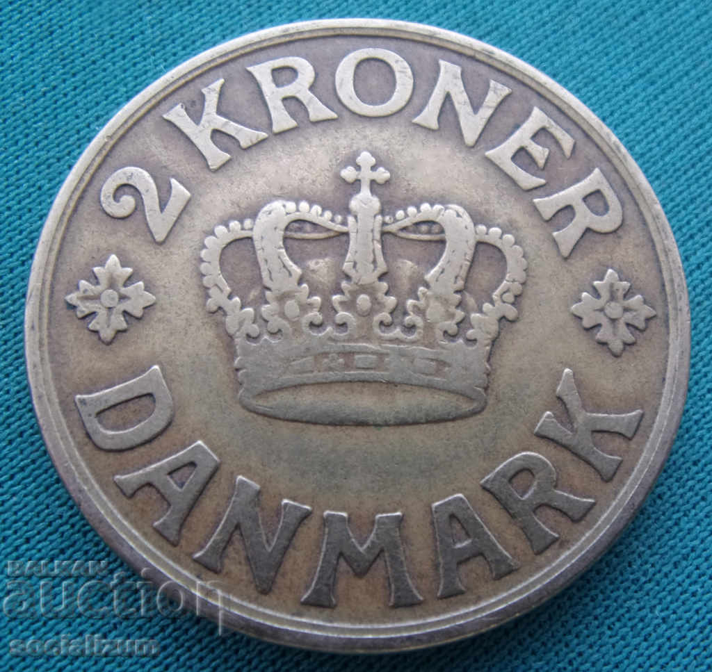 Danemarca 2 Krones 1925 Rare cu preț € 6.14 | 12.01 BGN
